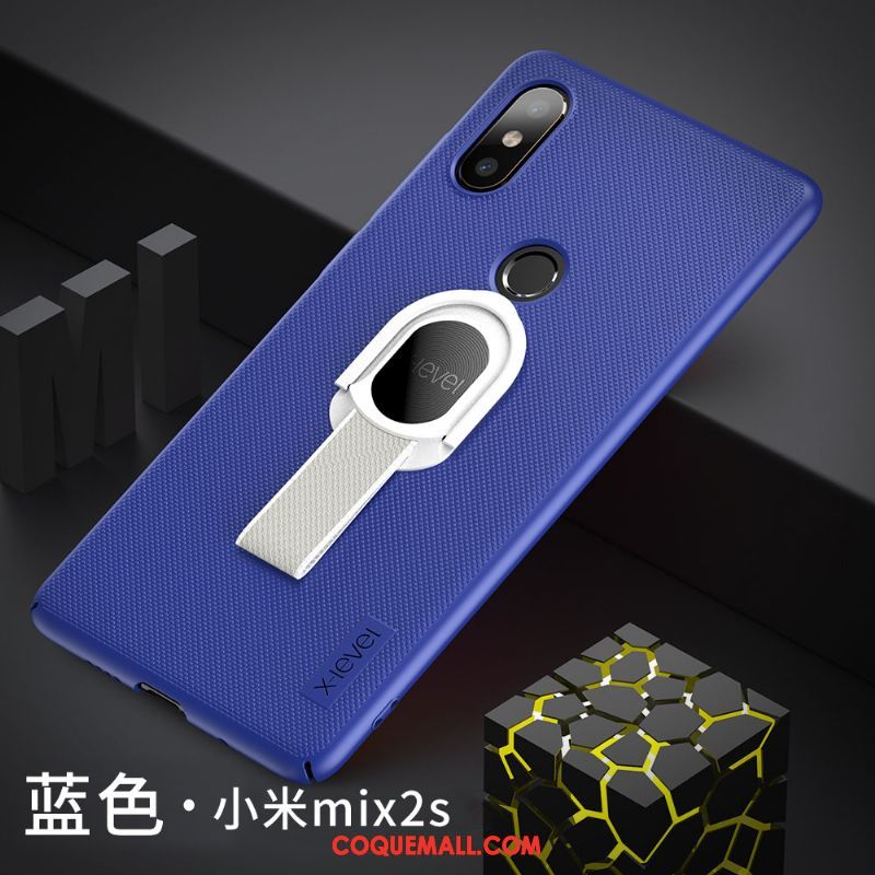 Étui Xiaomi Mi Mix 2s Silicone Délavé En Daim Incassable, Coque Xiaomi Mi Mix 2s Difficile Ultra Beige