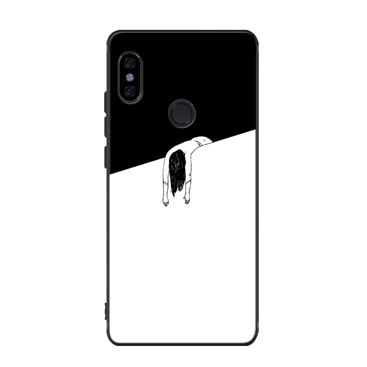 Étui Xiaomi Mi Mix 2s Tout Compris Art Simple, Coque Xiaomi Mi Mix 2s Silicone Protection Beige