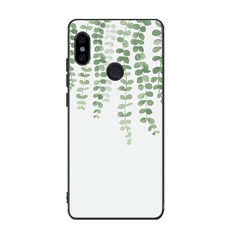 Étui Xiaomi Mi Mix 2s Vert Incassable Petit, Coque Xiaomi Mi Mix 2s Bordure Créatif Beige