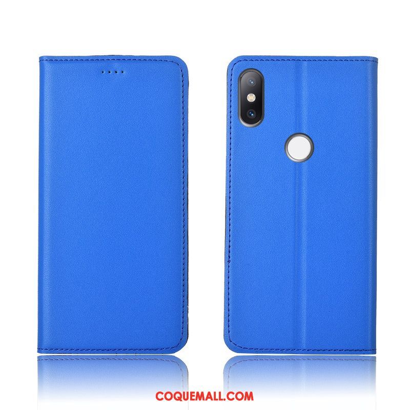 Étui Xiaomi Mi Mix 3 Cuir Véritable Clamshell Étui En Cuir, Coque Xiaomi Mi Mix 3 Petit Jaune Beige