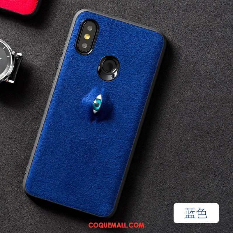 Étui Xiaomi Mi Mix 3 Daim Fourrure Rouge Protection, Coque Xiaomi Mi Mix 3 Téléphone Portable Cuir Véritable Beige