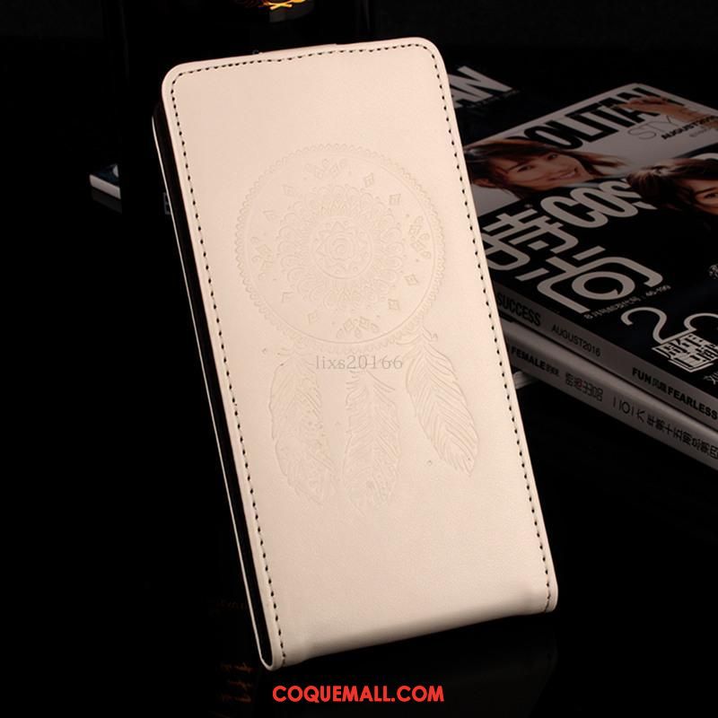 Étui Xiaomi Mi Mix 3 Modèle Fleurie Téléphone Portable Vent, Coque Xiaomi Mi Mix 3 Petit Protection Beige