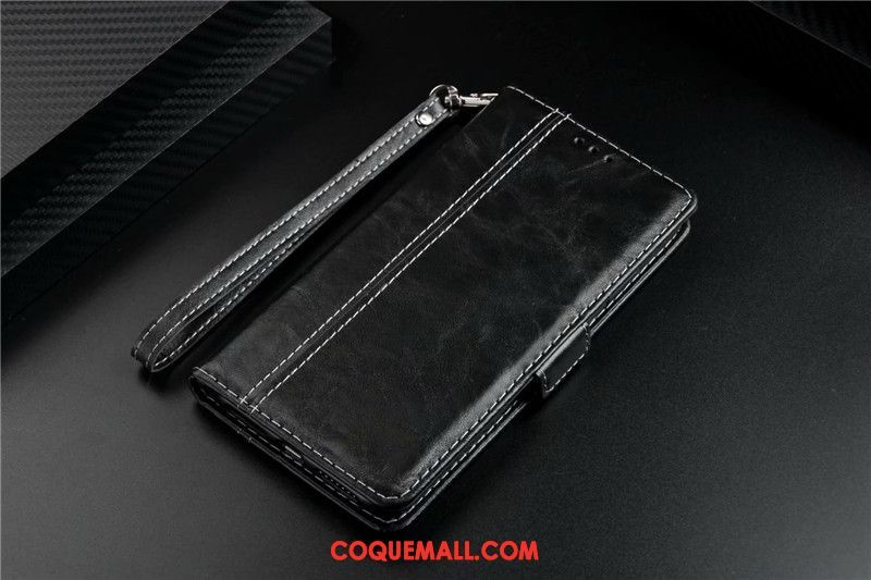 Étui Xiaomi Mi Mix 3 Ornements Suspendus Carte Étui En Cuir, Coque Xiaomi Mi Mix 3 Nouveau Incassable Braun