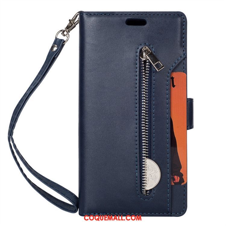 Étui Xiaomi Mi Mix 3 Portefeuille Carte Téléphone Portable, Coque Xiaomi Mi Mix 3 Violet Ornements Suspendus