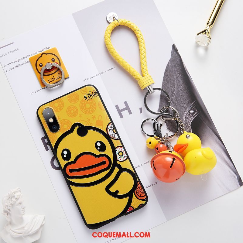 Étui Xiaomi Mi Mix 3 Rouge Petit Téléphone Portable, Coque Xiaomi Mi Mix 3 Tout Compris Incassable Beige