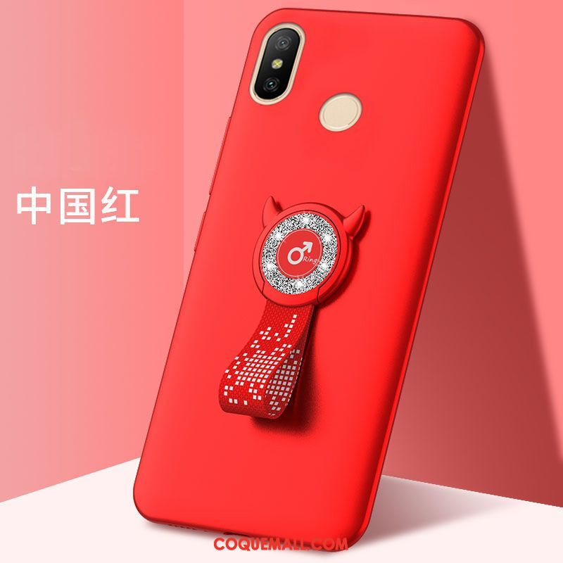 Étui Xiaomi Mi Mix 3 Tissu Net Rouge Ornements Suspendus, Coque Xiaomi Mi Mix 3 Amoureux Simple Beige