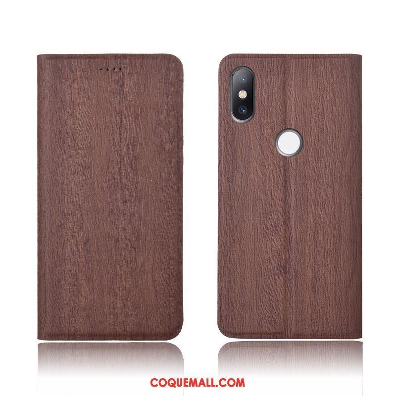 Étui Xiaomi Mi Mix 3 Tout Compris Clamshell Étui En Cuir, Coque Xiaomi Mi Mix 3 Nouveau Téléphone Portable Beige