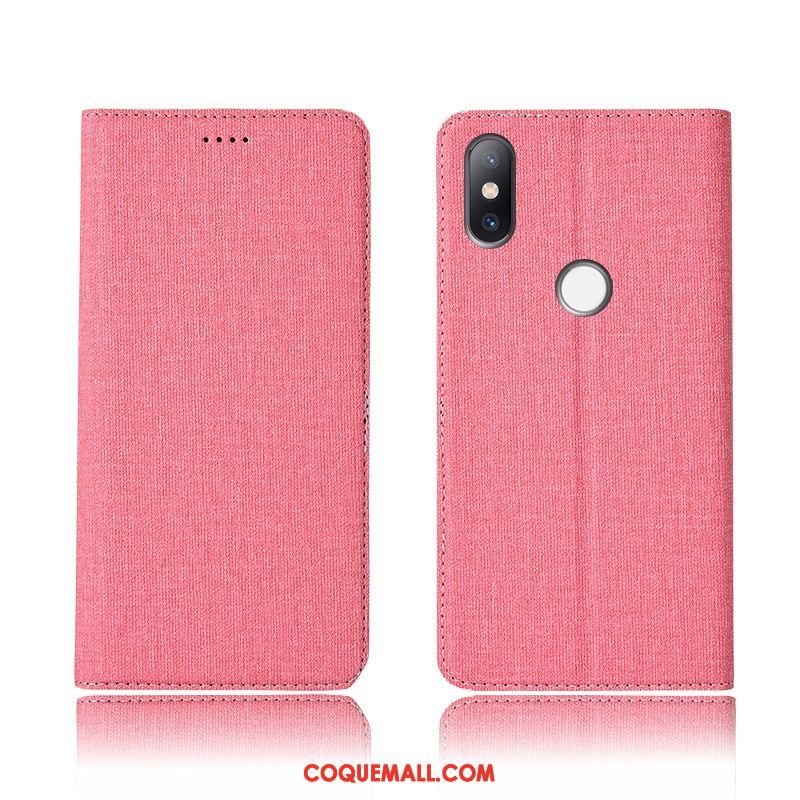 Étui Xiaomi Mi Mix 3 Tout Compris Lin Petit, Coque Xiaomi Mi Mix 3 Silicone Téléphone Portable Beige