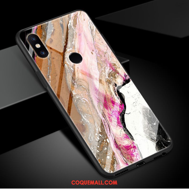 Étui Xiaomi Mi Mix 3 Téléphone Portable Bleu Marin Art, Coque Xiaomi Mi Mix 3 Petit Grand Beige