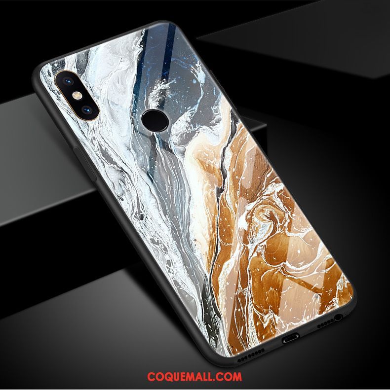 Étui Xiaomi Mi Mix 3 Téléphone Portable Bleu Marin Art, Coque Xiaomi Mi Mix 3 Petit Grand Beige