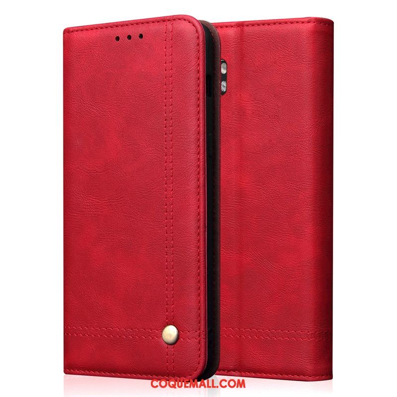 Étui Xiaomi Mi Note 10 Incassable Mode En Cuir, Coque Xiaomi Mi Note 10 Petit Business Braun Beige