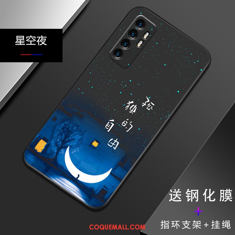 Étui Xiaomi Mi Note 10 Lite Créatif Personnalité Jeunesse, Coque Xiaomi Mi Note 10 Lite Tout Compris Téléphone Portable Beige