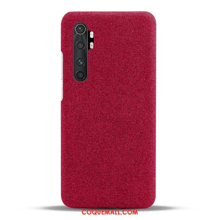 Étui Xiaomi Mi Note 10 Lite Jeunesse Gris Personnalité, Coque Xiaomi Mi Note 10 Lite Petit Carte Beige