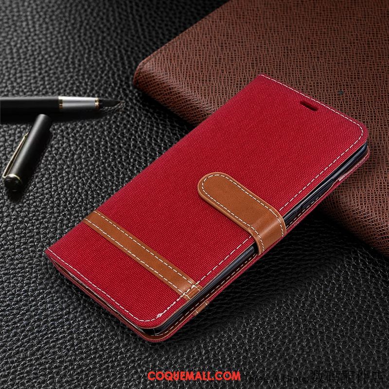 Étui Xiaomi Mi Note 10 Modèle Fleurie Protection Violet, Coque Xiaomi Mi Note 10 Business Carte Beige