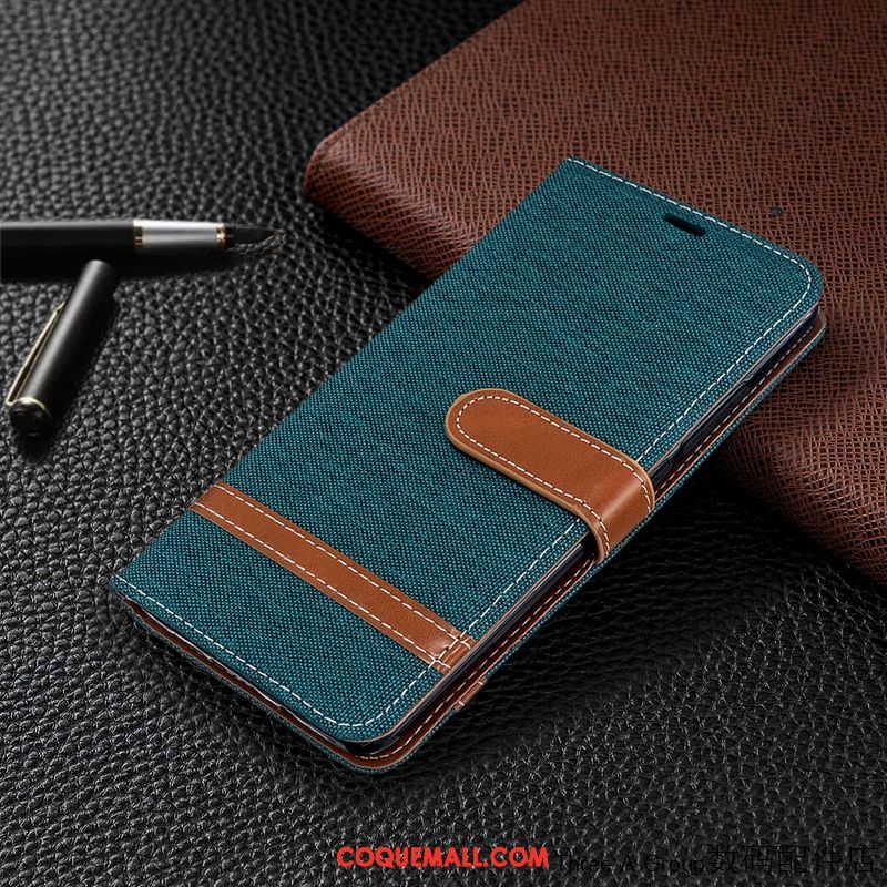 Étui Xiaomi Mi Note 10 Modèle Fleurie Protection Violet, Coque Xiaomi Mi Note 10 Business Carte Beige