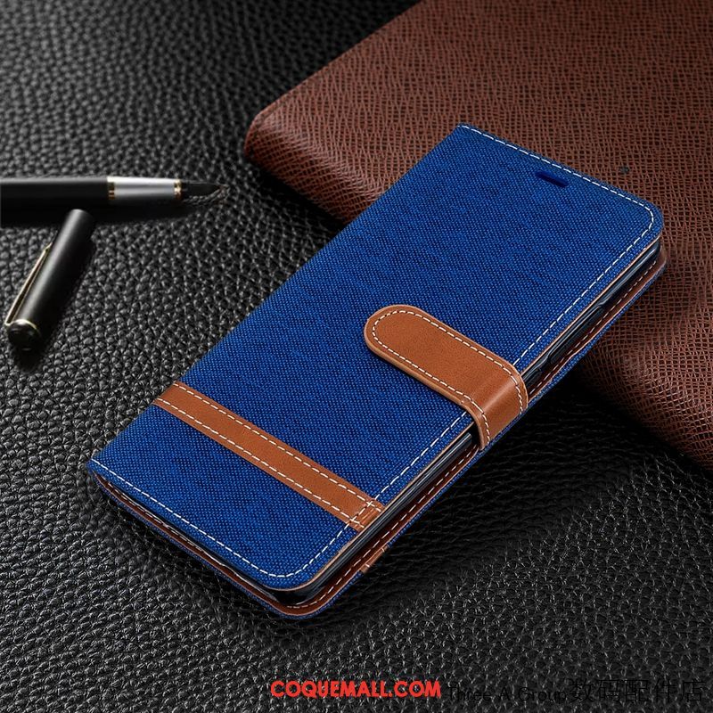 Étui Xiaomi Mi Note 10 Modèle Fleurie Protection Violet, Coque Xiaomi Mi Note 10 Business Carte Beige