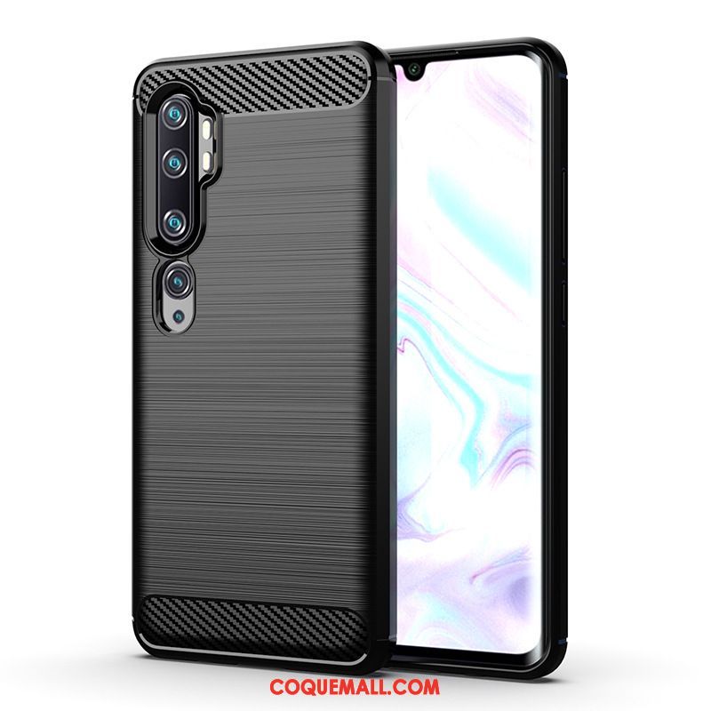 Étui Xiaomi Mi Note 10 Petit Téléphone Portable Gris, Coque Xiaomi Mi Note 10 Beige