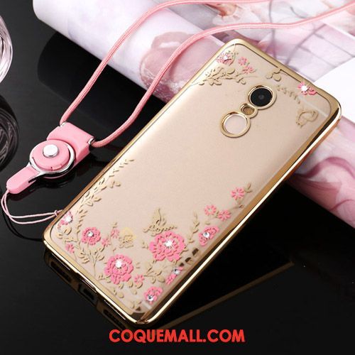 Étui Xiaomi Redmi 5 Fluide Doux Incassable Protection, Coque Xiaomi Redmi 5 Or Petit Beige