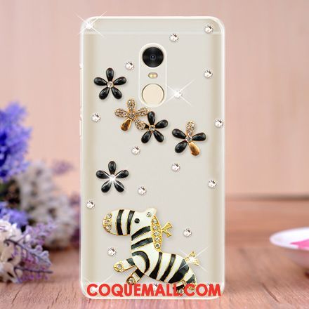 Étui Xiaomi Redmi 5 Incassable Protection Tendance, Coque Xiaomi Redmi 5 Téléphone Portable Strass Beige