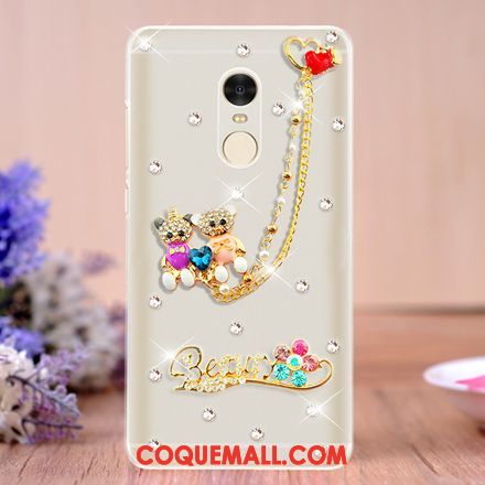 Étui Xiaomi Redmi 5 Incassable Protection Tendance, Coque Xiaomi Redmi 5 Téléphone Portable Strass Beige