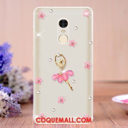 Étui Xiaomi Redmi 5 Incassable Protection Tendance, Coque Xiaomi Redmi 5 Téléphone Portable Strass Beige