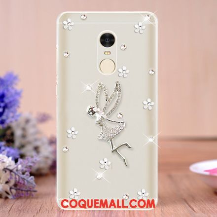 Étui Xiaomi Redmi 5 Incassable Protection Tendance, Coque Xiaomi Redmi 5 Téléphone Portable Strass Beige