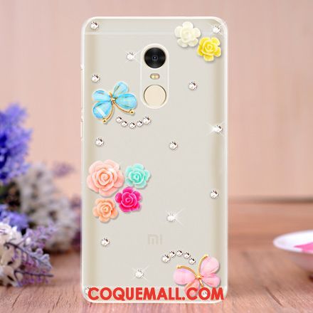 Étui Xiaomi Redmi 5 Incassable Protection Tendance, Coque Xiaomi Redmi 5 Téléphone Portable Strass Beige