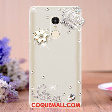 Étui Xiaomi Redmi 5 Incassable Protection Tendance, Coque Xiaomi Redmi 5 Téléphone Portable Strass Beige