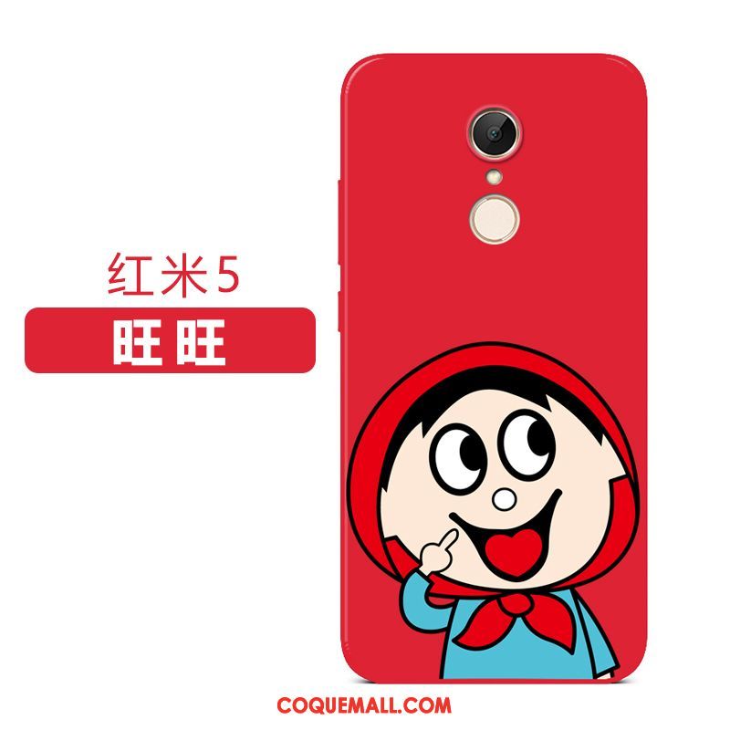 Étui Xiaomi Redmi 5 Ornements Suspendus Silicone Protection, Coque Xiaomi Redmi 5 Tout Compris Fluide Doux Beige