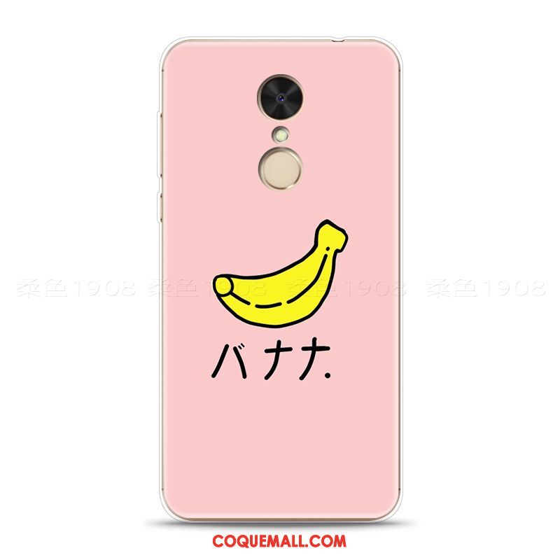 Étui Xiaomi Redmi 5 Personnalité Gaufrage Rose, Coque Xiaomi Redmi 5 Fruit Petit Beige