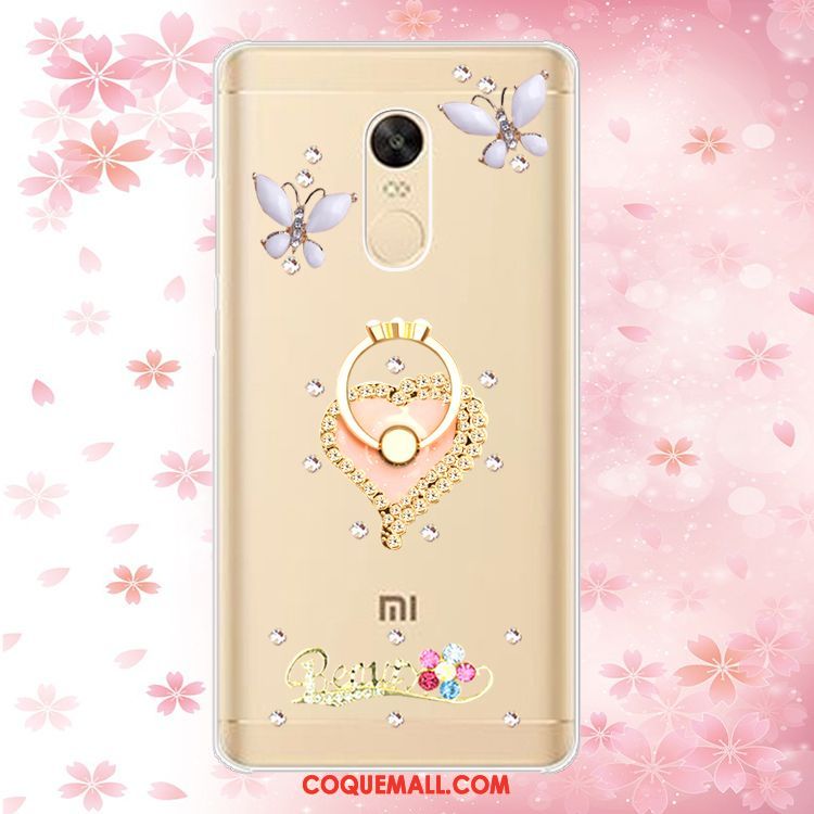 Étui Xiaomi Redmi 5 Plus Anneau Support Tendance, Coque Xiaomi Redmi 5 Plus Blanc Téléphone Portable Beige