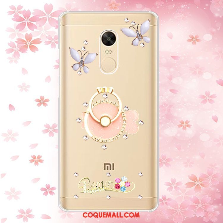 Étui Xiaomi Redmi 5 Plus Anneau Support Tendance, Coque Xiaomi Redmi 5 Plus Blanc Téléphone Portable Beige