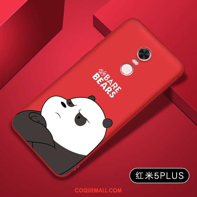 Étui Xiaomi Redmi 5 Plus Charmant Tout Compris Téléphone Portable, Coque Xiaomi Redmi 5 Plus Tendance Silicone Beige