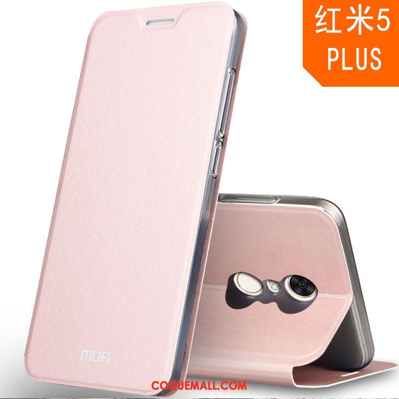 Étui Xiaomi Redmi 5 Plus Fluide Doux Tout Compris Téléphone Portable, Coque Xiaomi Redmi 5 Plus Tendance Silicone Braun Beige