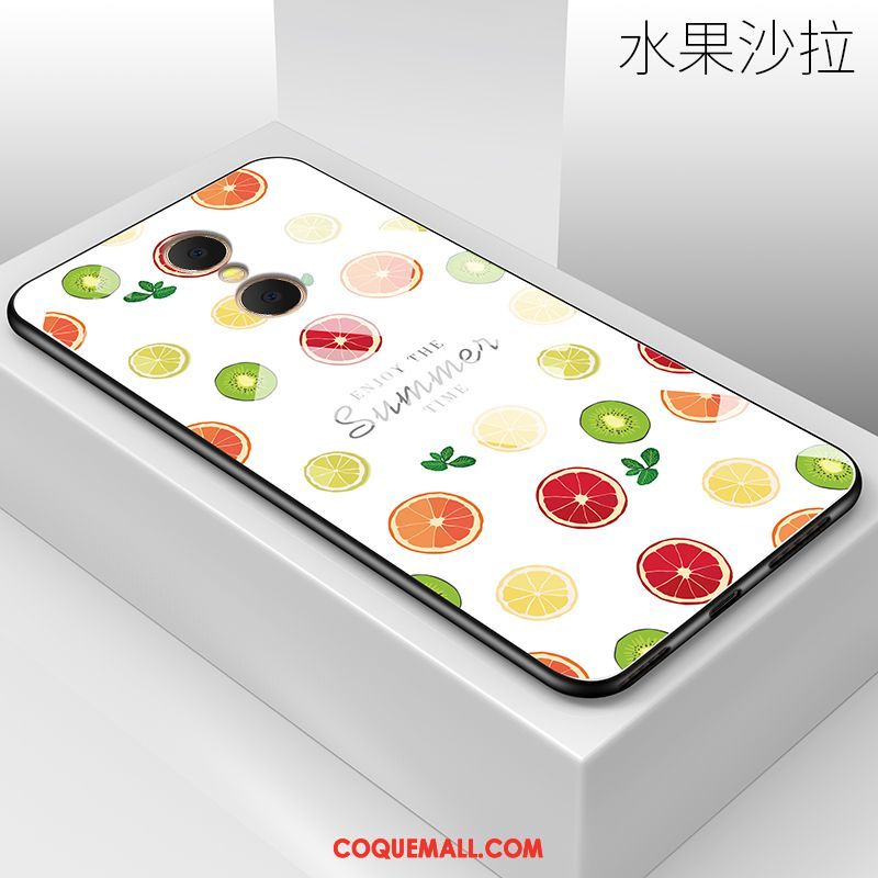 Étui Xiaomi Redmi 5 Plus Fluide Doux Verre Téléphone Portable, Coque Xiaomi Redmi 5 Plus Vert Tout Compris Beige