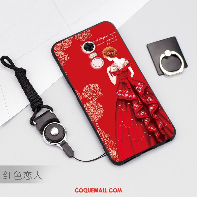 Étui Xiaomi Redmi 5 Plus Incassable Téléphone Portable Bleu, Coque Xiaomi Redmi 5 Plus Rouge Fluide Doux Beige