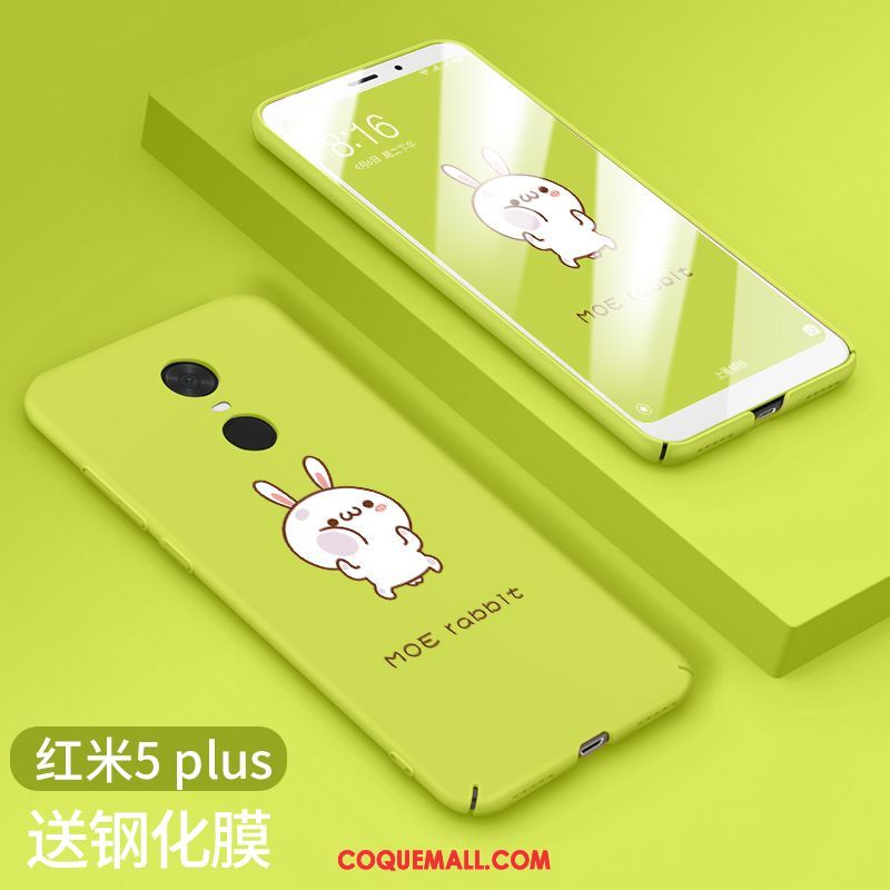 Étui Xiaomi Redmi 5 Plus Personnalité Difficile Petit, Coque Xiaomi Redmi 5 Plus Tout Compris Silicone Beige