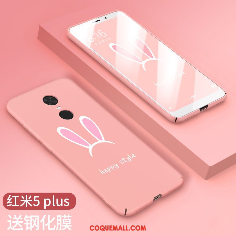 Étui Xiaomi Redmi 5 Plus Personnalité Difficile Petit, Coque Xiaomi Redmi 5 Plus Tout Compris Silicone Beige