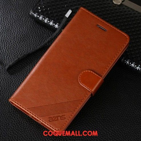 Étui Xiaomi Redmi 5 Plus Protection Incassable Rouge, Coque Xiaomi Redmi 5 Plus Étui En Cuir Silicone Beige