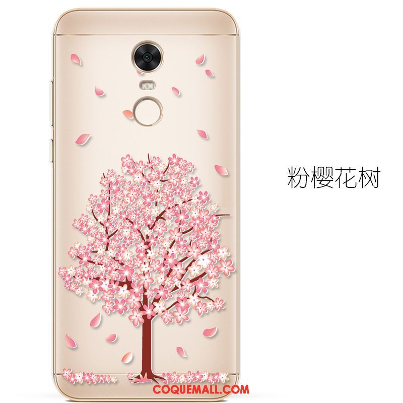 Étui Xiaomi Redmi 5 Plus Rouge Fluide Doux Bleu, Coque Xiaomi Redmi 5 Plus Très Mince Protection Beige