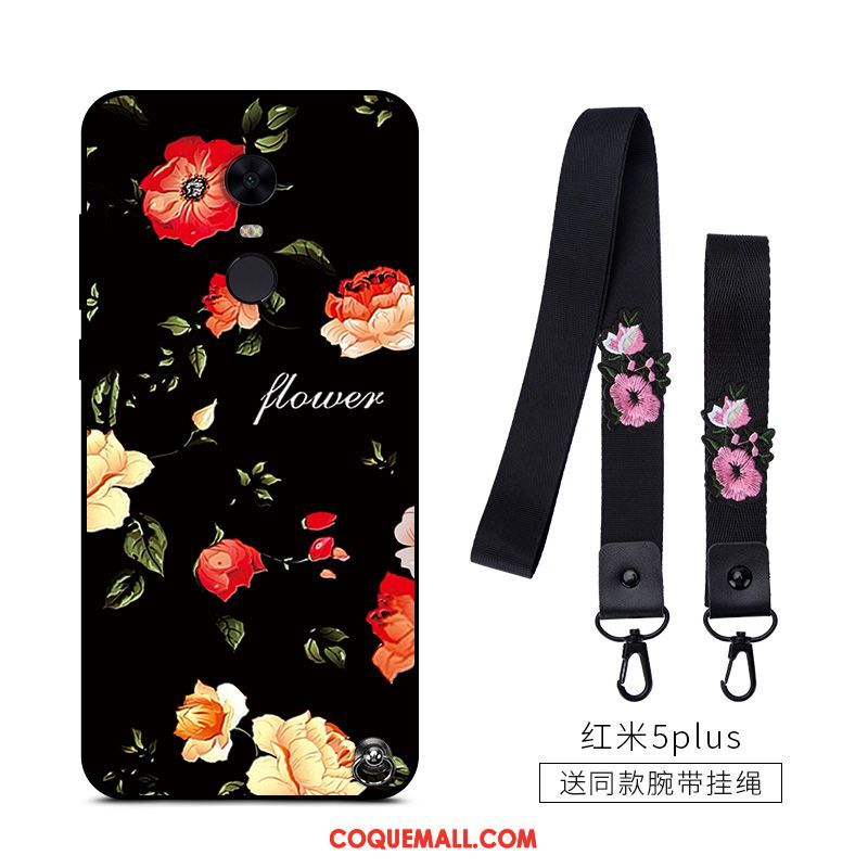 Étui Xiaomi Redmi 5 Plus Silicone Vintage Tendance, Coque Xiaomi Redmi 5 Plus Amoureux Personnalité Beige