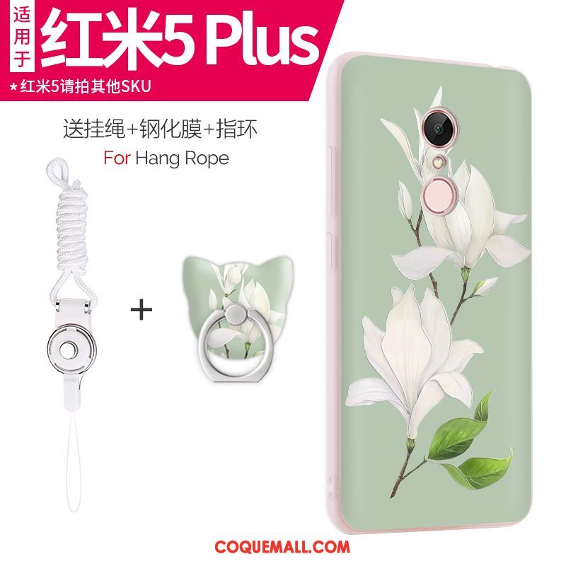 Étui Xiaomi Redmi 5 Plus Tendance Incassable Blanc, Coque Xiaomi Redmi 5 Plus Téléphone Portable Tout Compris Beige
