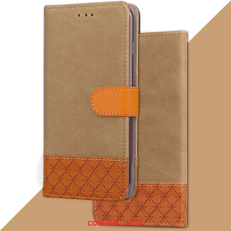 Étui Xiaomi Redmi 5 Protection Incassable Rouge, Coque Xiaomi Redmi 5 Fluide Doux Étui En Cuir Beige