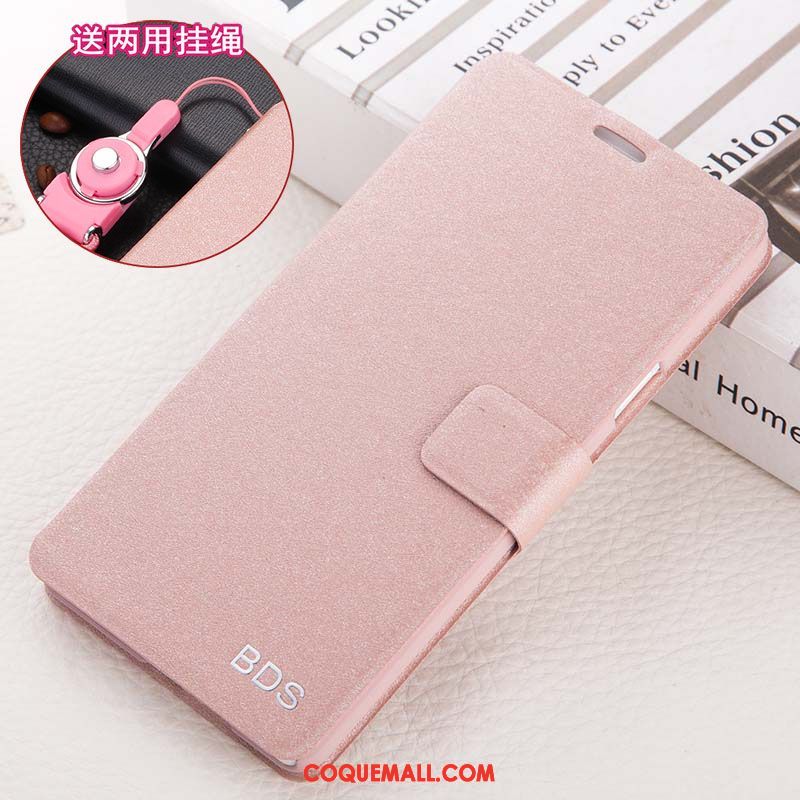 Étui Xiaomi Redmi 5 Rose Étui En Cuir Téléphone Portable, Coque Xiaomi Redmi 5 Petit Protection Beige