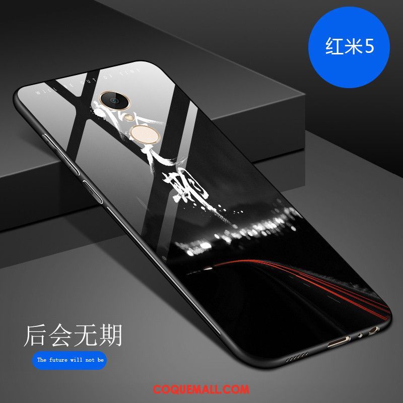 Étui Xiaomi Redmi 5 Rouge Nouveau Tout Compris, Coque Xiaomi Redmi 5 Protection Tendance Beige