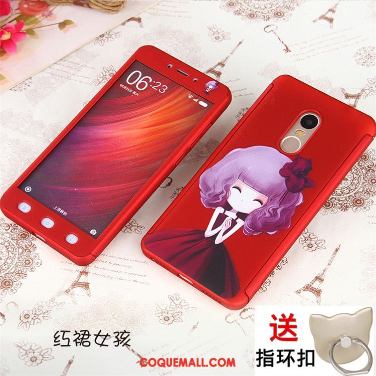 Étui Xiaomi Redmi 5 Rouge Protection Membrane, Coque Xiaomi Redmi 5 Violet Petit Beige