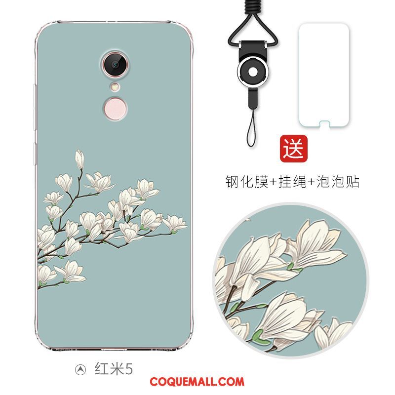 Étui Xiaomi Redmi 5 Silicone Personnalité Créatif, Coque Xiaomi Redmi 5 Dessin Animé Téléphone Portable Beige