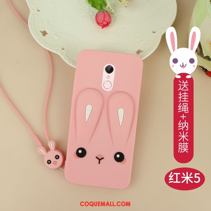 Étui Xiaomi Redmi 5 Tout Compris Rouge Protection, Coque Xiaomi Redmi 5 Incassable Silicone Beige