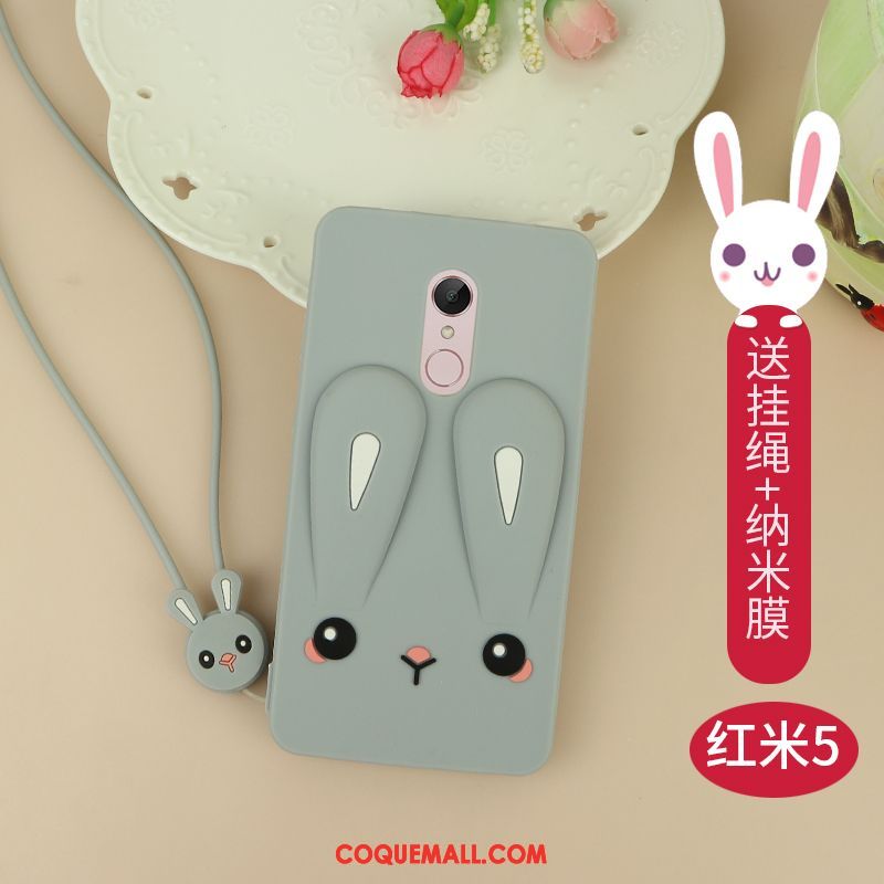 Étui Xiaomi Redmi 5 Tout Compris Rouge Protection, Coque Xiaomi Redmi 5 Incassable Silicone Beige