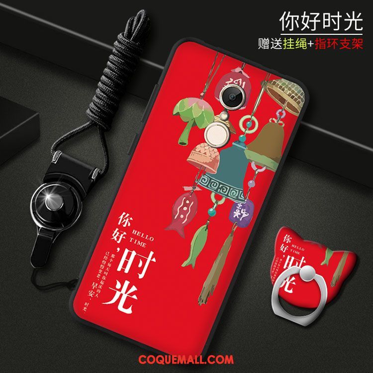 Étui Xiaomi Redmi 5 Tout Compris Téléphone Portable Pu, Coque Xiaomi Redmi 5 Créatif Fluide Doux Beige